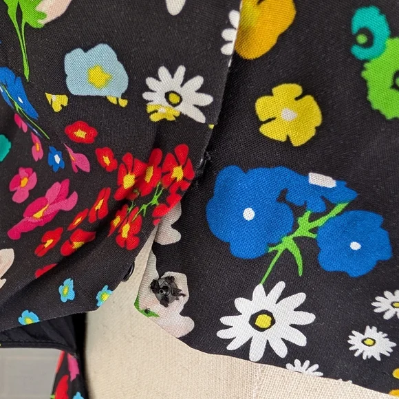 NWT The Kooples Floral Cutout Maxi Dress In Joyful Flower Size 1/US4 - Picture 12 of 14